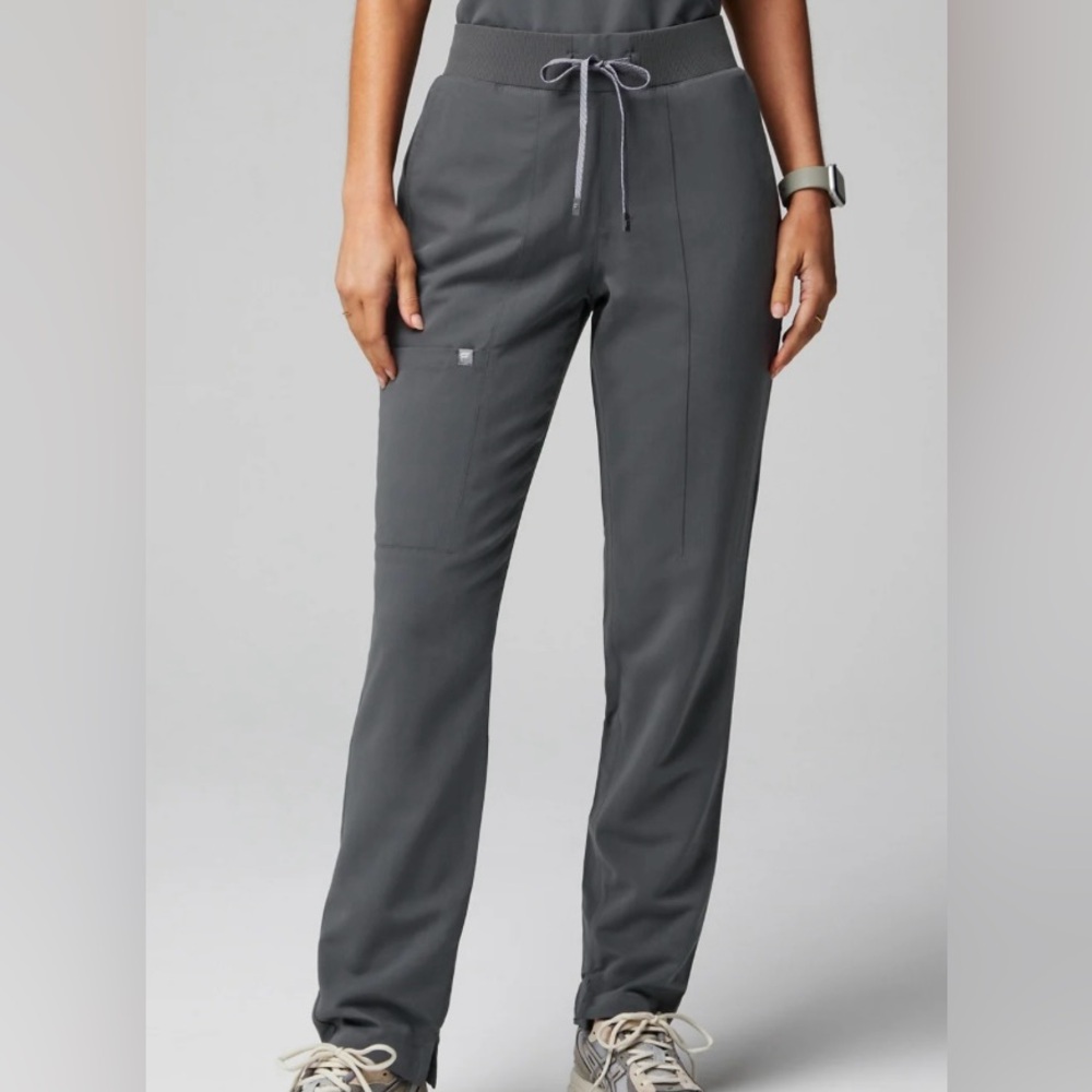 Fabletics scrubs Ion straight leg scrub pant women’s XL in the shade onyx